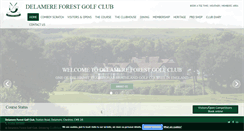 Desktop Screenshot of delameregolf.co.uk